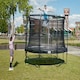 image 2 of 14ft Salta Black Round Premium Edition Trampoline with Enclosure