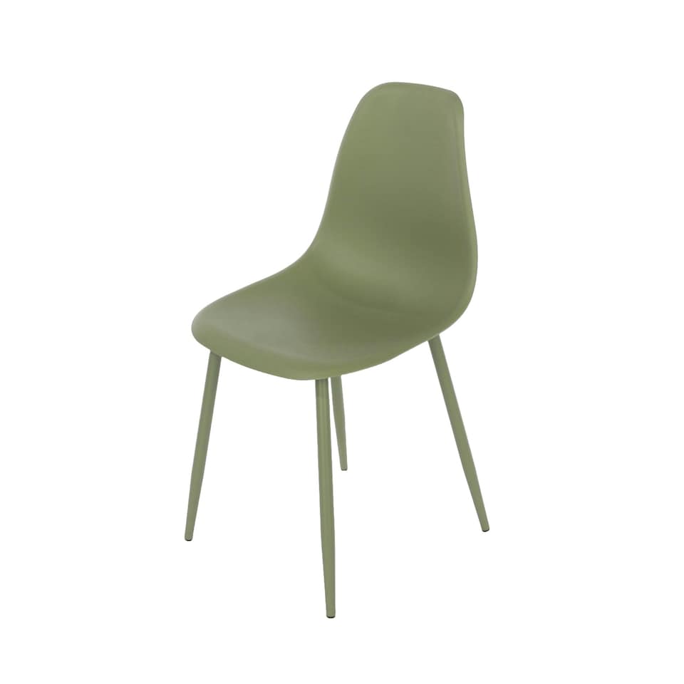 image 1 of Rimini 3-Piece Cala Bistro Set - Outdoor Grade Table and Chairs for Patio, Balcony, or Indoor Use | Green | Moss Green | One Size | 3