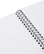 image 4 of Pack of 3 A4 Black Hardback Wirebound Books