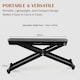image 2 of Adjustable Guitar Footrest Classical Acoustic Footstool Stand for Musicians