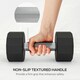 image 5 of SPORTNOW Dumbbells Weights Set with 12-Sided Shape and Non-Slip Grip, 2 x 6kg