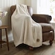 image 1 of Cadenza Supersoft Yarn Dyed Knitted Throw