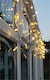image 7 of Icicle lights White Rubber  60/40/20 Drop 5M