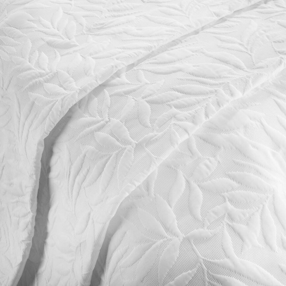 image 1 of Serene Luana Bedspread White