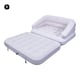 image 1 of Benross 5in1 Inflatable Flocked Sofa Bed | Grey | Double