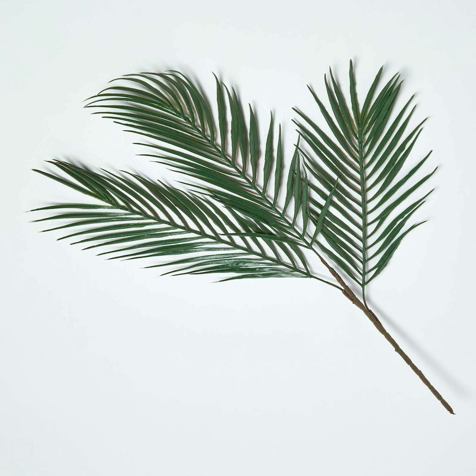 image 1 of Homescapes Tropical Palm Leaf Single Stem 68 cm