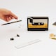 image 7 of Suck UK 3 Piece Cassette Tape Notebooks & Retro Cassette Tape Dispenser Desk