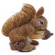 image 2 of Beatrix Potter Squirrel Nutkin and Old Brown Plant Pot Feet - Set of 3 Brown