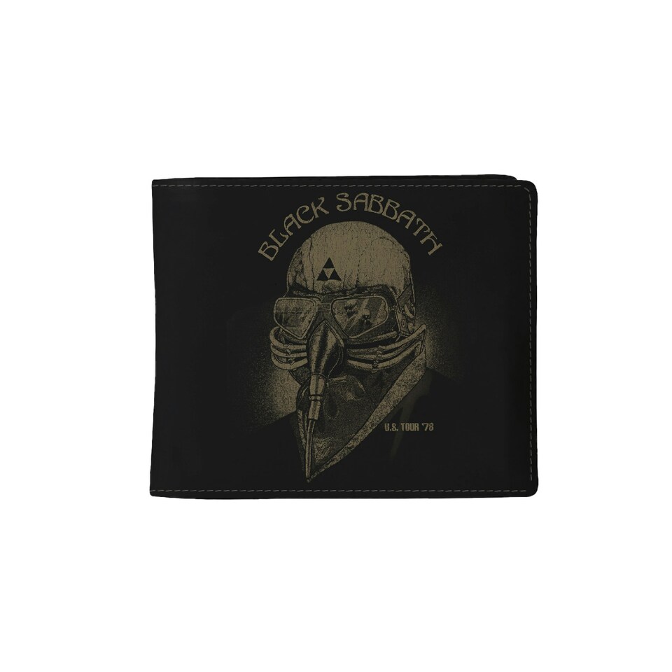 image 1 of Rocksax Black Sabbath Wallet - 78 Tour Black