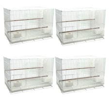 Budgie Breeder Cages - Pack of 4 Sealey Wire Cages | Little Friends