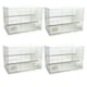 image 1 of Budgie Breeder Cages - Pack of 4 Sealey Wire Cages | Little Friends