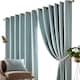 image 2 of Cotswold Eyelet Curtain - Teal - 229 cm x 182 cm