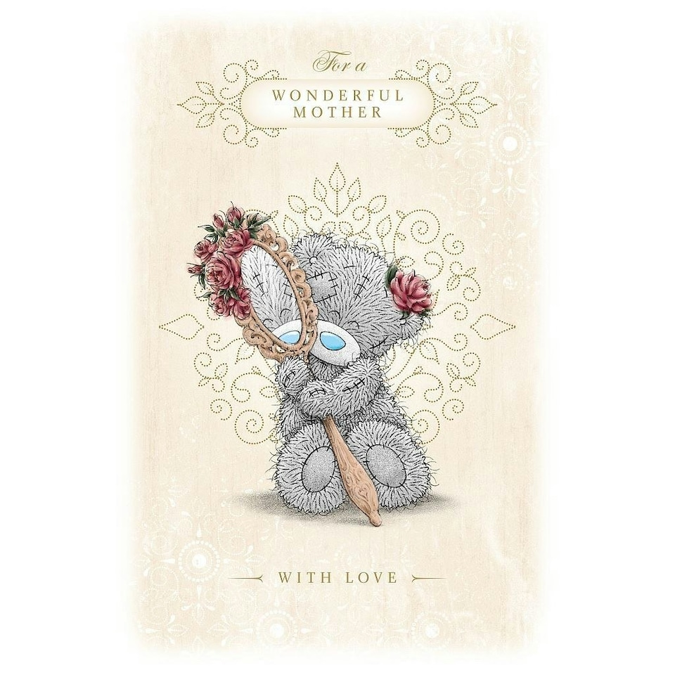 image 1 of Wonderful Mother Me to You Bear Mothers Day Card