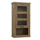 image 4 of Corona 1 Door  Wall Display Cabinet in Tabak Oak