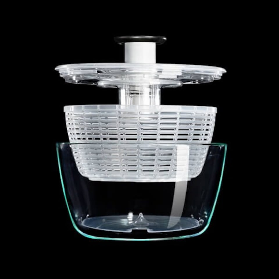 image 1 of Oxo Good Grips Glass Salad Spinner