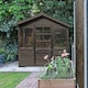 image 6 of Roxil Wood Stain Preserver 1L Spray (Burnt Umber) for Decking, Fence, Shed, Furniture