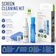 image 2 of Screen Cleaning Kit 35ml Anti-Static Alcohol-Free Cleaner, Cloth & Brush, Streak-Free TV Laptop Phone Cleaner Travel Size