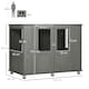 image 7 of PawHut Dog Crate Kennel Cage for Extra Large Dog, Indoor End Table, Grey