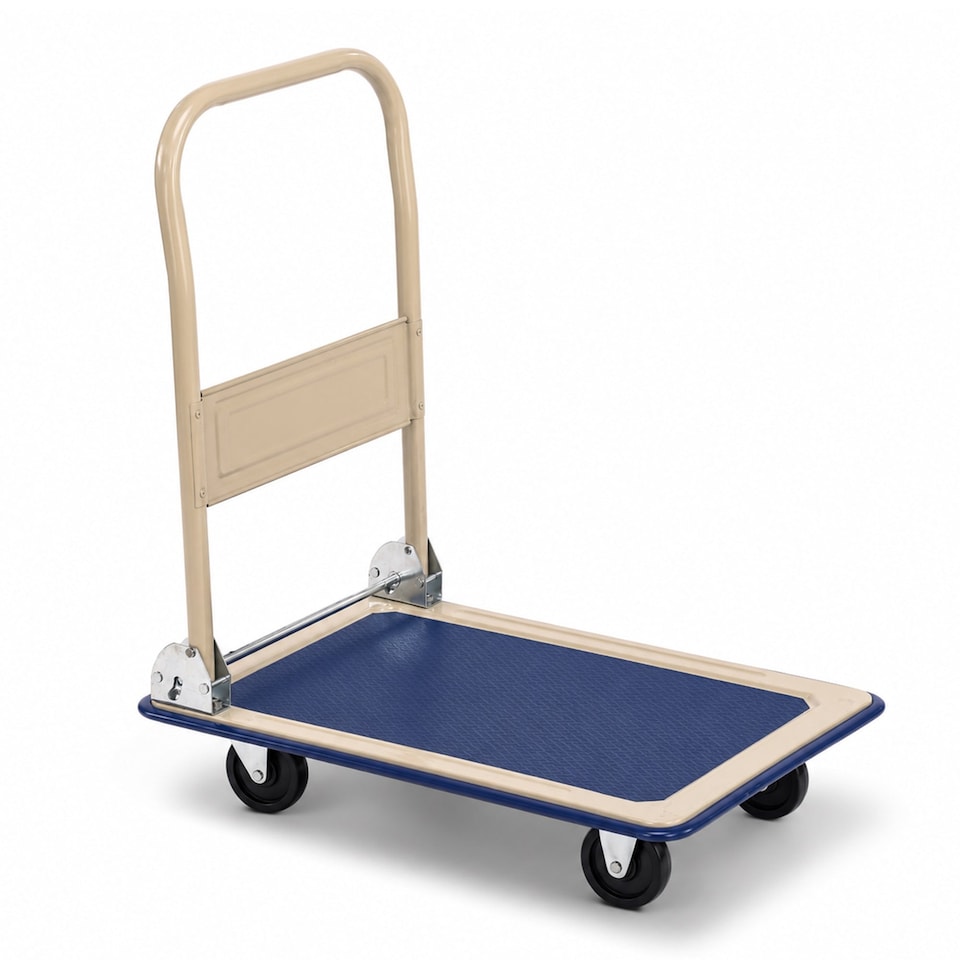 image 1 of 150kg Platform Hand Sack Truck Trolley Transport Heavy Duty