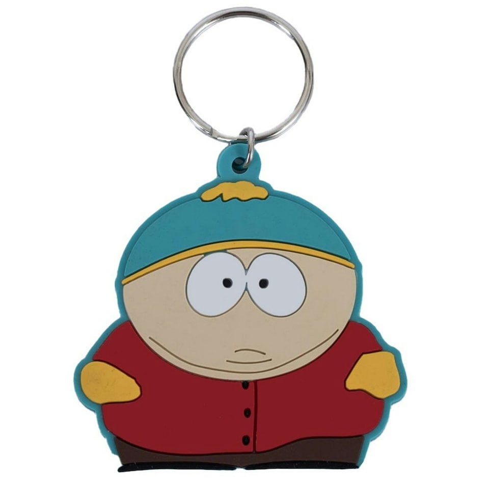 image 1 of South Park PVC Eric Cartman Keyring - Multicoloured - 60mm x 50mm