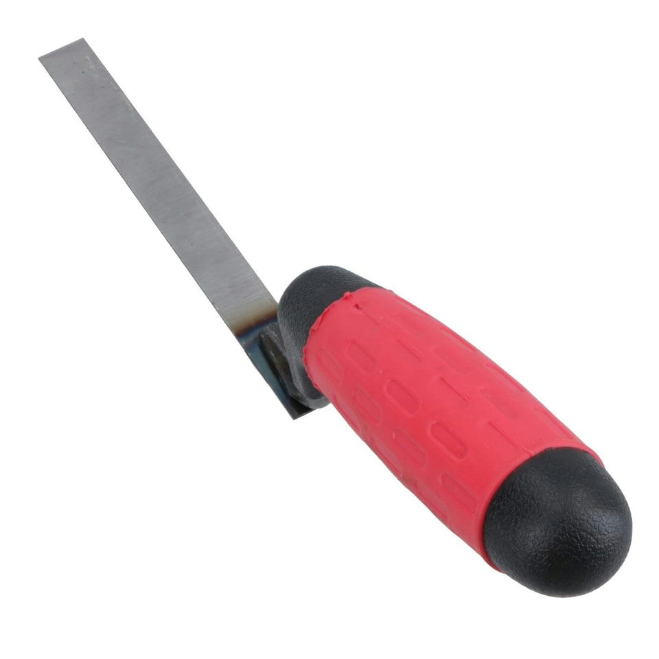 image 1 of Pointing Trowel Brick Laying Tuck Point with Soft Grip Handle 150 x 12 TE354