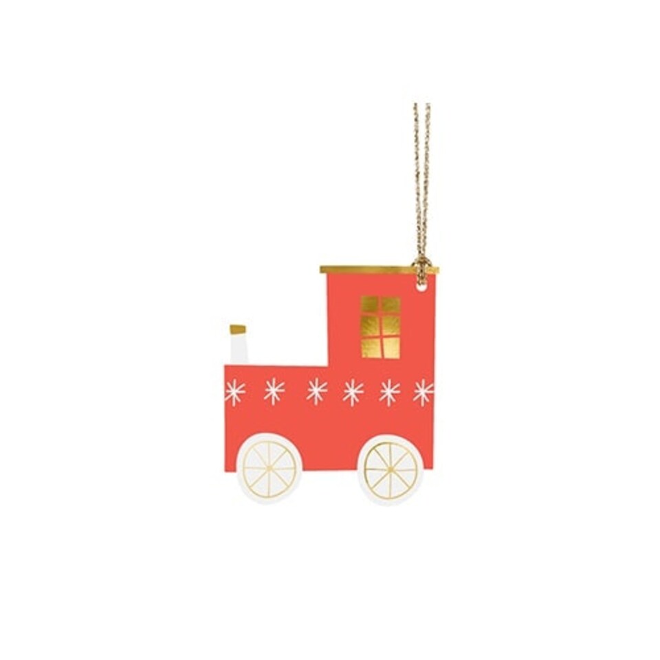image 1 of Christmas Horse, Train and Swan Gift Tags - Pack of 12