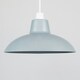 image 2 of ValueLights Retro Style Silver Metal Easy Fit Ceiling Pendant Light Shade