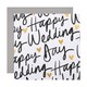 image 1 of Hallmark Wedding Card - Inkwave Typography Design