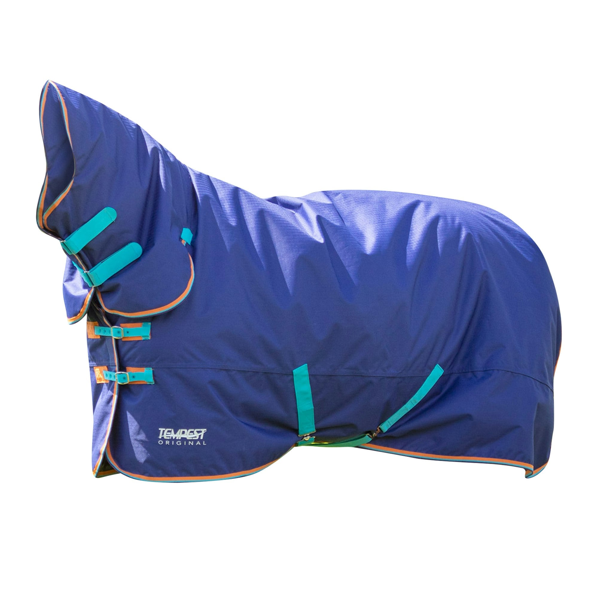 Tempest Original 100 Horse Turnout Rug & Neck Cover Set - Navy - 5´ 3"