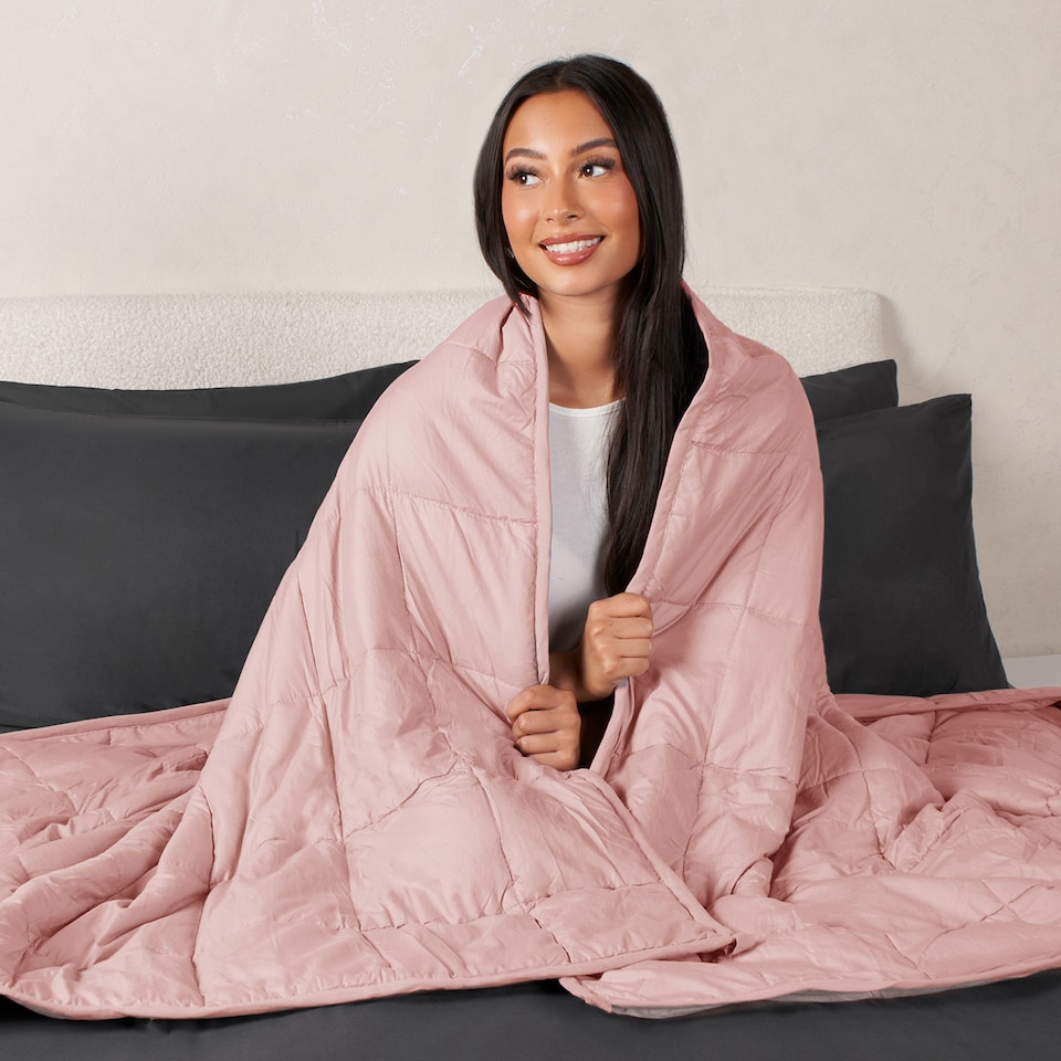 image 1 of OHS Sensory Sleep Therapy 6kg Weighted Blanket 125 x 180cm