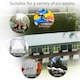 image 6 of Outsunny 9m x 3m Outdoor Garden Gazebo Wedding Party Tent Canopy Marquee Green