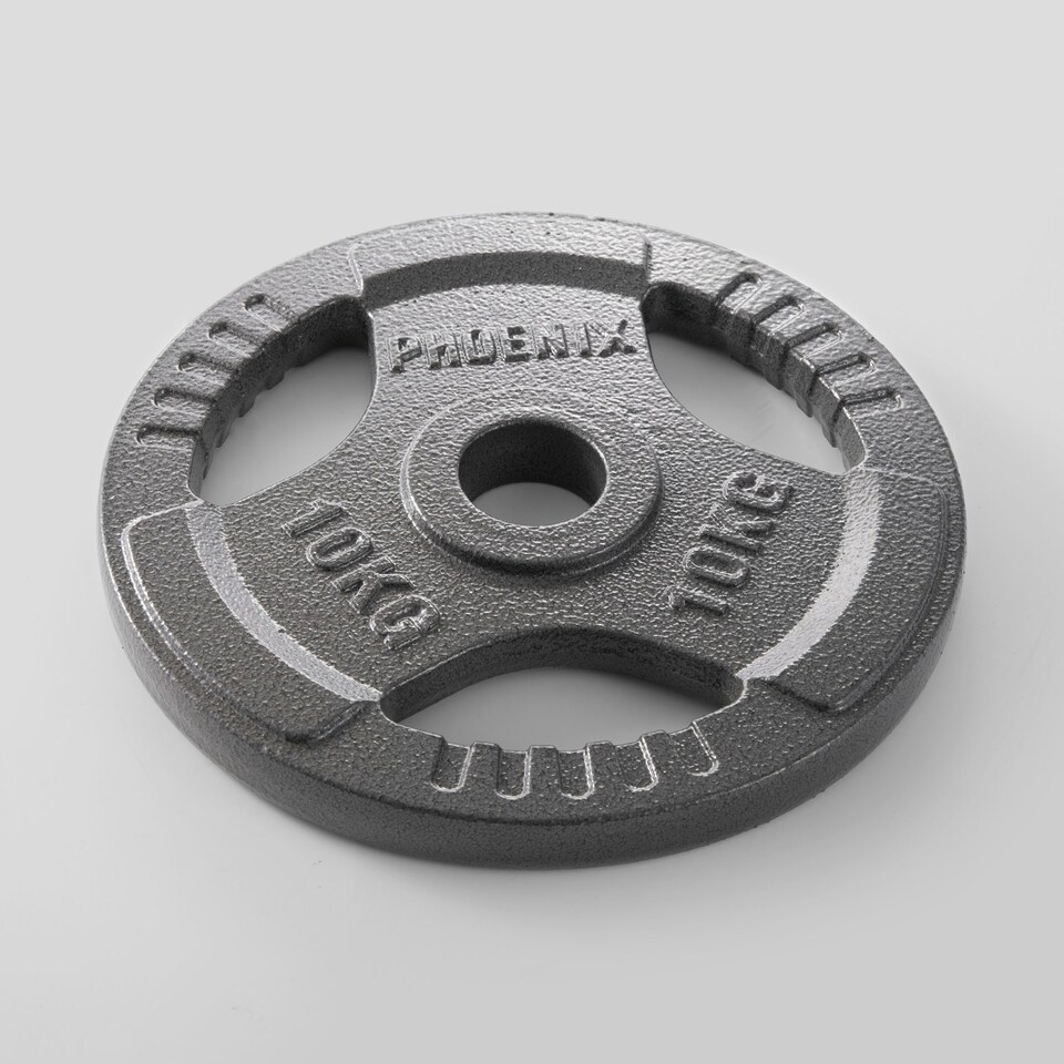 image 1 of Phoenix Fitness Olympic Weight Plate - 10kg - Pair
