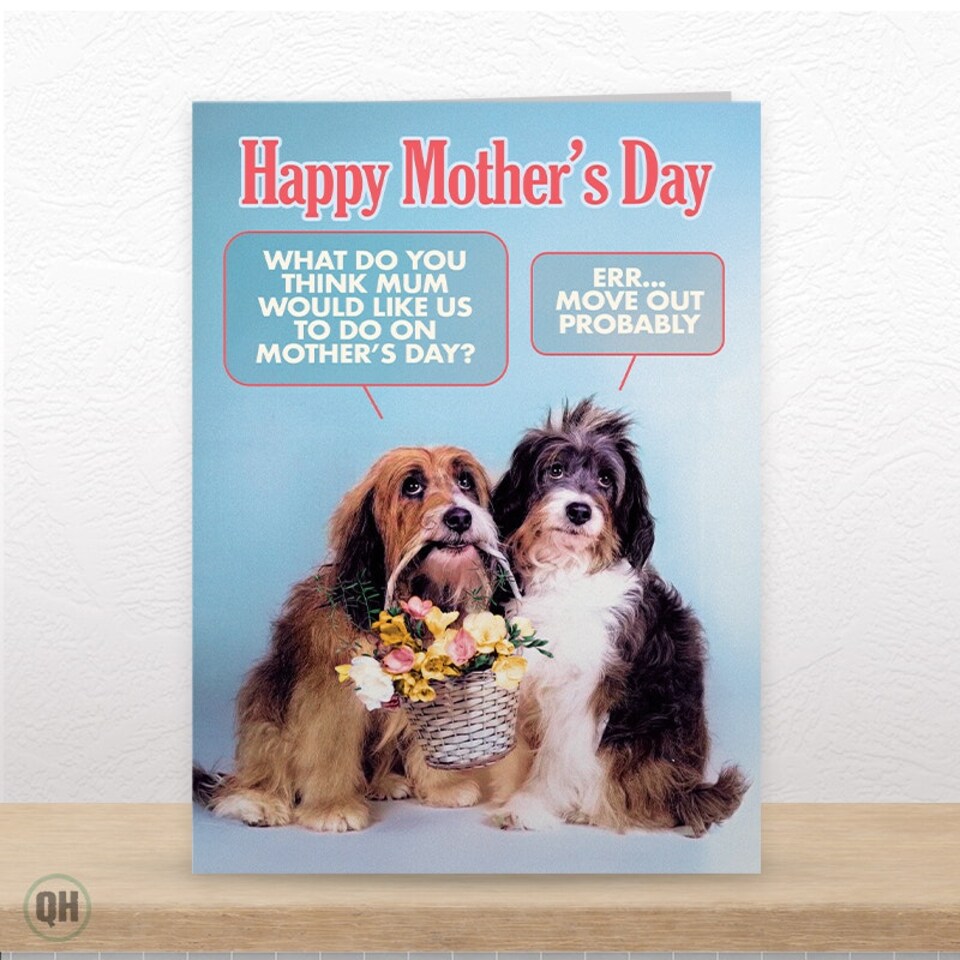 image 1 of What Do You Think Mum Would Like Us To Do? - Funny Mother's Day Card