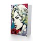 image 2 of Bond Girl Comic Book Style Polka Dot Birthday Card