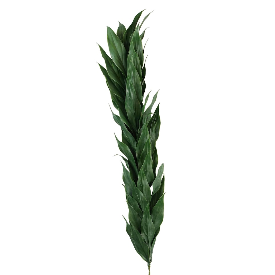 image 1 of 100cm Artificial Plastic Decorative Leaf Spray