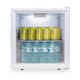 image 2 of SIA DC6WH 60L Glass Door Drinks Fridge, White