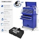 image 7 of Tool Chest - 8 drawers, 4 wheels, multiple layouts, lockable Blue | Blue