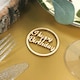image 1 of Wooden Happy Birthday Table Confetti 5cm - Pack of 6