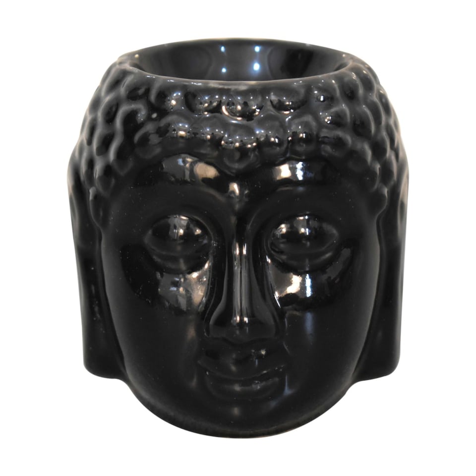 image 1 of Artisan Furniture Black Buddah Oil Burner (Lotus)