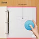 image 6 of ARPAN Extra-Large 3-Ring Binder Self Adhesive Photo Album – 20 Sheets / 40 Sides – Sticky Page Scrapbook Memory Album for Photos, Keepsakes & Special Occasions