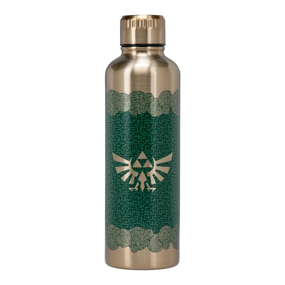 image 1 of Tears of the Kingdom Zelda Metal Water Bottle, Officially Licensed Insulated Drink Bottle for Hot & Cold Drinks, Paladone