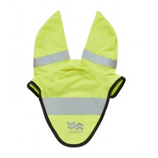 Firefoot Reflective Horse Ear Bonnet - Yellow - Cob
