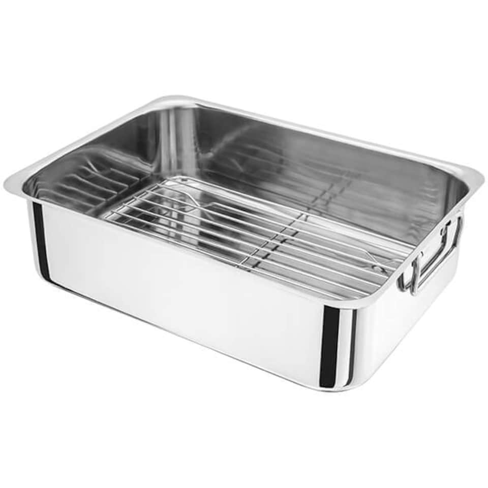 image 1 of Judge 36 x 26 x 10cm Roasting Pan with Rack