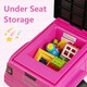 image 7 of COSTWAY Kids Ride on Push Car Licensed Jeep Push Along Car