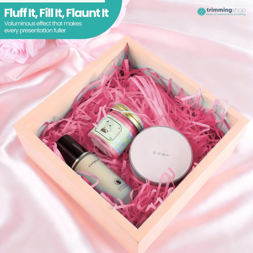 image 1 of Shredded Tissue Paper, Decorative Gift Packaging Hamper Filler - 500G