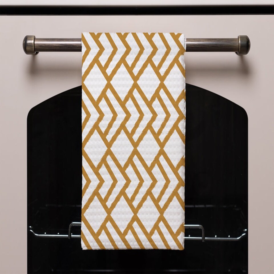 image 1 of Geometric Scales (Kitchen Towel)