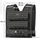 image 7 of 15KG Adjustable Weighted Vest with 15 Metal Weights, Running Weight Vest | Black | Black
