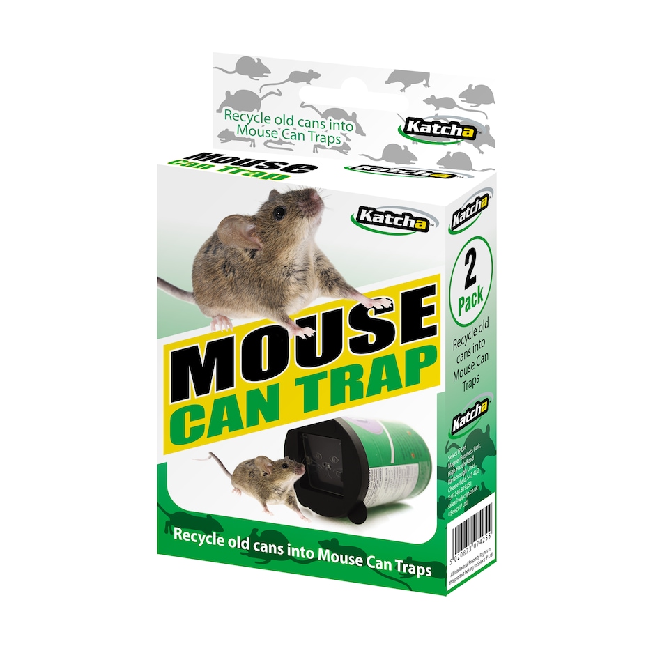 image 1 of Katcha Reusable Mouse Can Traps 4pk