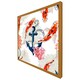 image 5 of Anchor & fish (Picture Frame) White | XL