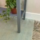 image 2 of Hush Hand Loomed Soft Rug in Muted Colours - Cotton - L60 x W210 cm - Duck Egg Blue Multi